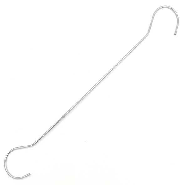 Doppelhaken 250 mm lang, 2 mm ø, mit kleinem und grossem Haken