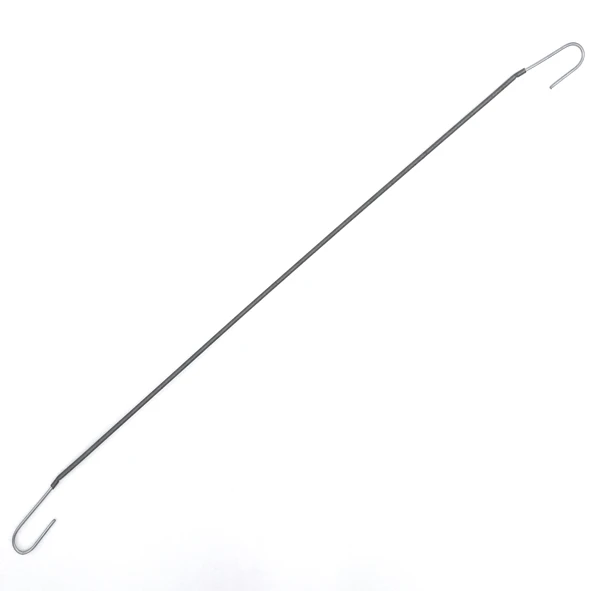 Spiralaufhängung 315 mm lang, ausgezogen 3000 mm lang, Belastung 1 kg alle Positionen, 3,5 kg ausgezogen