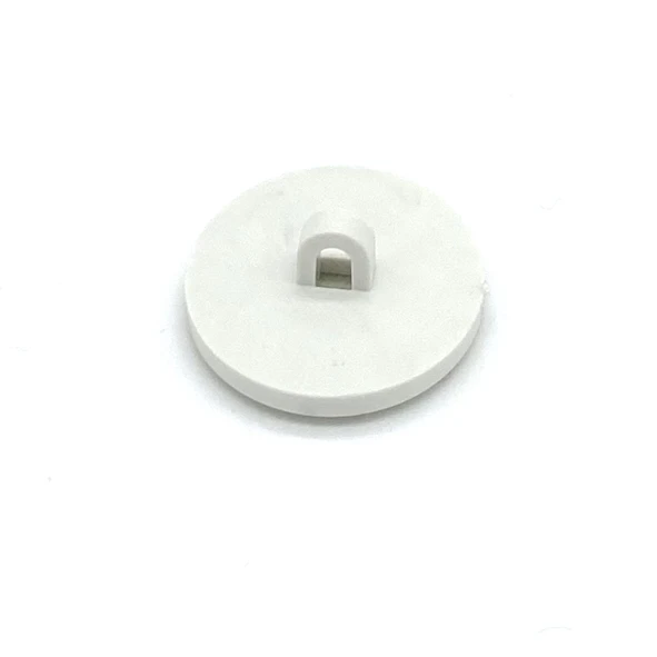 Selbstklebescheibe 20 mm ø, weiß, mit Öse