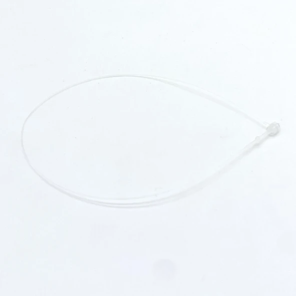 Sicherheitsfäden 225 mm lang, transparent