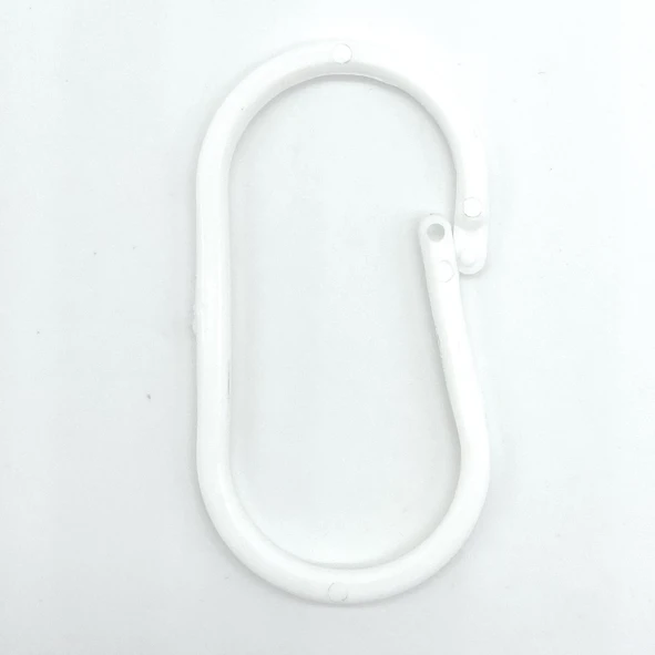 Displayring weiß, oval, 50 mm